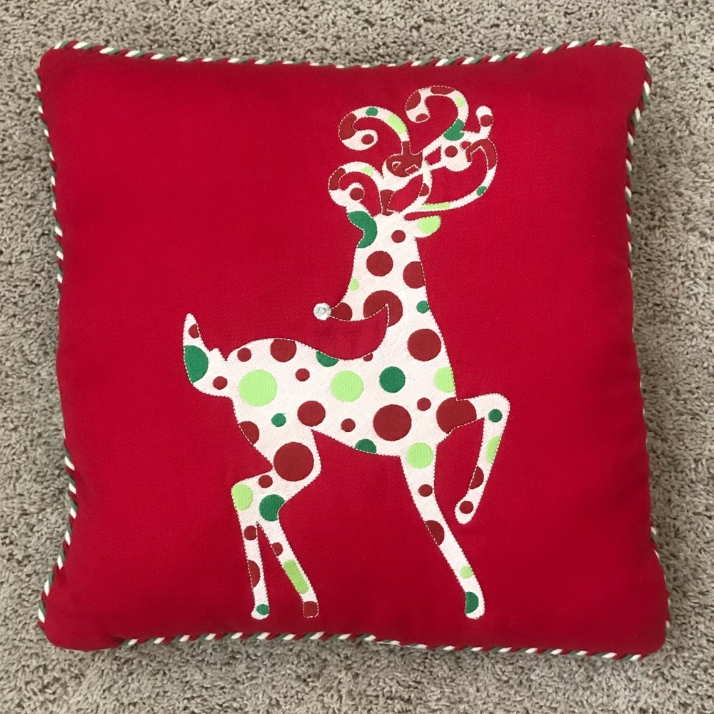 Pier 1 Imports Reindeer Pillow